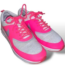Women&#39;s Nike Air Max Thea sneakers/shoes Vivid Pink/White/Grey US size 8 - $335.37 MXN