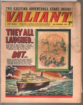 Valiant 9/16/1967-Silver Age British comic book-sci-fi-action-adventure-G - £24.77 GBP