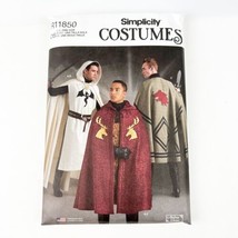 NEW Simplicity 8771 Cosplay Renfair Capes Costumes One Size Unisex Andre... - $9.99