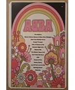 ABBA metal hanging wall sign - £18.94 GBP