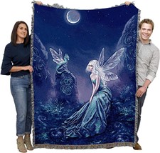 The Luminescent Fairy Blanket By Rachel Anderson Is A 72 X 54-Inch Cotton - £61.44 GBP