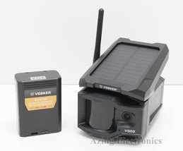 VOSKER V300 Live View Solar Powered 4G-LTE Cellular Outdoor Security Camera  - £151.68 GBP