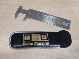 Vintage Executive Pocket Chum Sliding Caliper Machinist Tool Delco Morai... - $26.17