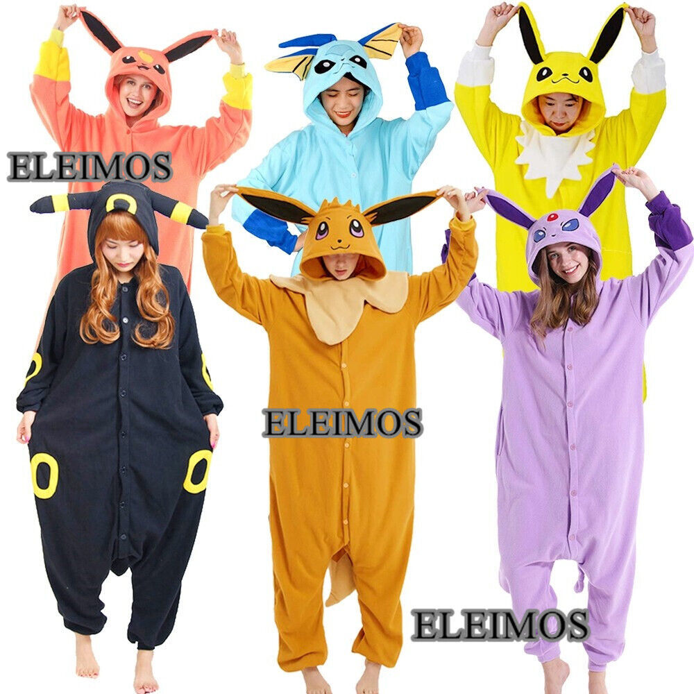 Cartoon Animal Onesis Kigurumis Pajamas Adult Women Men Cute Halloween Costumes