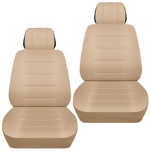 Front set car seat covers fits Ford Escape 2005-2020    solid sand - £54.72 GBP