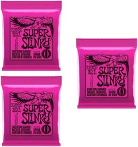 Super Slinky Electric Guitar Strings 9 42 Pack of 3 Sets 2223x3 - £32.65 GBP