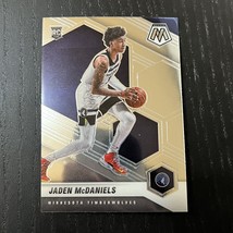 2020-21 Panini Mosaic Basketball Jaden McDaniels #235 Minnesota Timberwolves - £1.57 GBP