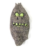 Halloween Animated Tree Head Rubber Bark Wall Door Plaque Motion Sensor ... - £21.71 GBP