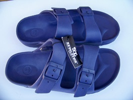 Bobbie Brooks Girls Clogs Sandals Buckle Shoes Lg 2/3 Crocs - £6.25 GBP