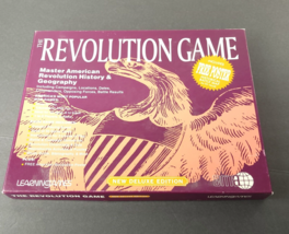 Vintage The Revolution Game Deluxe Edition American Learning Game 1993 - $12.86