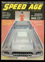 Speed Age 12/1957-Corvette-VX-Jim Rathman-NASCAR-Indy Cars-Roger Ward-FN - £33.27 GBP