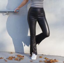Trouser Genuine 100%Leather Lambskin Stylish Pant Party Black Soft Casual Women - £83.28 GBP