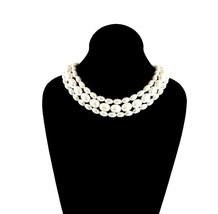 Anne Klein Multi Strand Faux Pearl 18&quot; Necklace Euc - £28.44 GBP