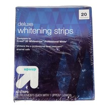 Up &amp; Up Deluxe Whitening Strips. 20 Treatments(40 Strips) - £11.62 GBP
