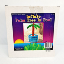 NEW INFLATEABLE PALM TREE DRINK COOLER 24&quot; DIAMETER X 24&quot; X 48&quot; HIGH - $18.48