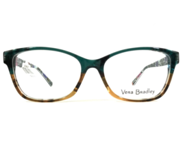 Vera Bradley Eyeglasses Frames Devin Falling Flowers FGF Brown Green 53-... - £51.29 GBP