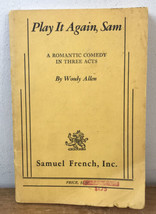 Vtg Play It Again, Sam Woody Allen Romantic Comedy Script Book - £783.13 GBP