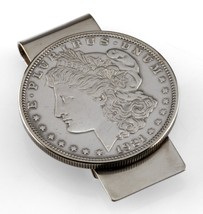 1921 Morgan Dollar Money Clip Gorgeous Collectible - $237.60