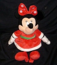 13&quot; Disney Baby Christmas Kids Preferred Minnie Mouse Stuffed Animal Plush Toy - £17.89 GBP