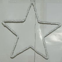 Ganz EX23535 Acrylic Light Up Hanging 16 Inches Star Battery Operated image 5