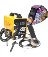 MIG-130 Flux Core Auto Wire Welder Machine w/Cooling &amp; US Joker Welding ... - $243.63 CAD