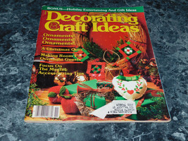 Decorating &amp; Craft Ideas Magazine November 1983 Quilt Christmas Angels - £2.38 GBP