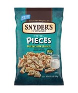 Snyder&#39;s of Hanover, Buttermilk Ranch Pretzel Pieces, 11.25oz Bag (Pack ... - $33.65