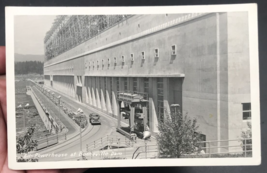 VTG 1940s RPPC 811 Powerhouse Bonneville Dam Columbia River Real Photo Postcard - £6.75 GBP