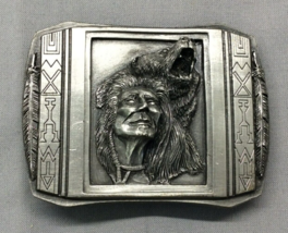 1990 Bergamot Belt Buckle The Guardian Johnny Lee Gibson Art D900 - $12.95 CAD