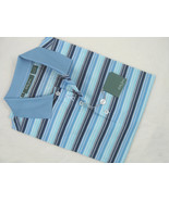 NEW! NWT! Bobby Jones Fine Cotton Golf (Polo) Shirt!  M  Turquoise &amp; Nav... - $49.99