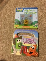 Wow Wow Wubzy and Veggie Tales Book (Lot of 2) - £7.06 GBP