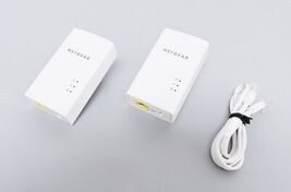 Netgear Powerline 1200 PL1200S Ethernet Adapters - White (Pack of 2) - €28,27 EUR