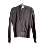 Nike Hoodie Sweatshirt Boys Size M Charcoal Full Zip Hooded Fleece Casual Jacket - £9.46 GBP