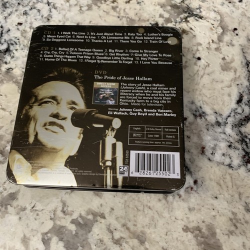 Johnny Cash - Forever Johnny Cash Tin Box Set 2 CDs / 1 DVD / 1 Book Item image 3