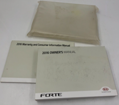 2016 Kia Optima Sedan Owners Manual Handbook Set with Case OEM F01B06085 - $13.49