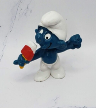 Popsicle Smurf - 20053 - Smurfs Vintage Schleich Peyo 2&quot; Pvc Figure - £3.94 GBP