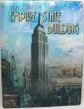New York City Empire State Building Then and Now 3D Postcard - $6.99