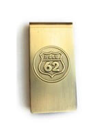 Rule 62 Don&#39;t Take Yourself Too Damn Serious AA Money Clip Brass Bronze - £4.74 GBP
