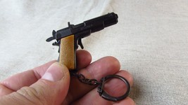 Vintage Victory Mini colt revolver Keyrings With Moving Parts - $22.58