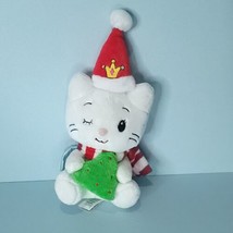 Dan Dee 2010 Angel Cat Sugar Christmas Tree 10&quot; Plush Stuffed Animal Toy - £16.61 GBP