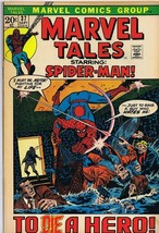 Marvel Tales #37 ORIGINAL Vintage 1972 Marvel Comics Spider-Man - £11.81 GBP