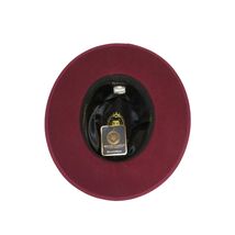 Men Bruno Capelo Hat Australian Wool Fedora Adjustable Size Wesley WE977 Wine. image 2