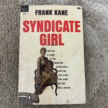 Syndicate Girl Crime Thriller Paperback Book by Frank Kane from Dell Book 1965 - $12.19