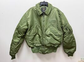 NEW ALPHA INDUSTRIES MA-1 FLIGHT MENS JACKET NYLON SAGE GREEN - SIZE XL - $150.00