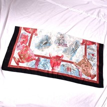 Women&#39;s Polyester Square Scarf Vintage - $10.21