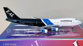 European Air Charter Boeing 747-200 G-BDXH JC Wings JC2EAF012 FL2012 1:200 RARE - £256.04 GBP