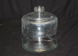 Old Antique Primitive Glass Kerosene Stove Tool Fuel Oil Jar Bottle Dripper - $24.74