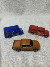 maisto cars, Fire Rescue, Ford Pick Up , Plumbing Truck - $9.89