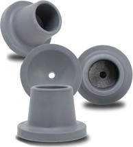 Replacement Feet For Shower Chair Bath Seat, Shower Stools And, 1-1/8&quot; I.D, Grey - £23.44 GBP