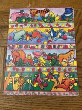 Birthday Animal Wrapping Paper Squares - $7.80